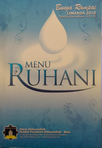 Image of Menu Ruhani