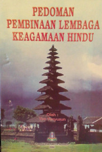 Pedoman Peningkatan Lembaga Keagamaan Hindu