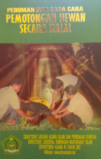 Pedoman Tata Cara Pemotongan Hewan Secara Halal