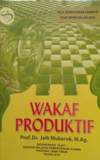 Wakaf Produktif